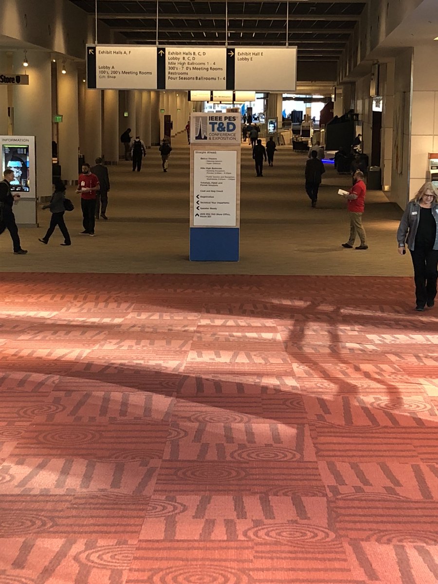 PWREngineers's tweet photo. Good morning from @IEEETandD #tandd2018! Check back for the announcement of a special contest, and be sure to follow us on Instagram for the conference play-by-play! #pwrieee2018 https://t.co/I8CJ8qwXpo
