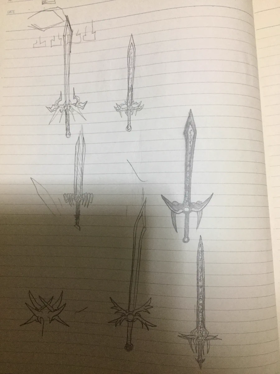 女子は知らない事実ｗ男子小学生はノートに僕の考えた最高にカッコイイ剣を描くｗｗｗ