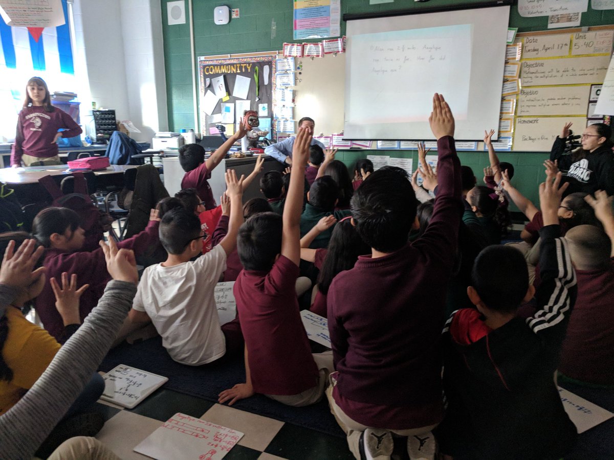 TchAUSL's tweet photo. Incredible discussions w/rubrics in Mr. Martinez's 4th Grade class at Tarkington. https://t.co/Wwqj3aRlZa