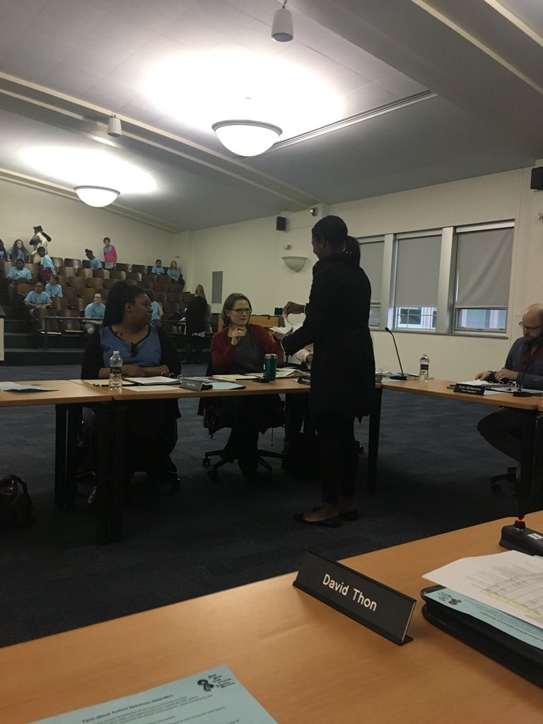 GovernmentBHS's tweet photo. Great job last night at the BOE meeting Raven! She was awarded a Patriot Pride Award, well deserved! Keep up the great work! 👏🏽💛
#Patriotpride https://t.co/nP3sbK07ql