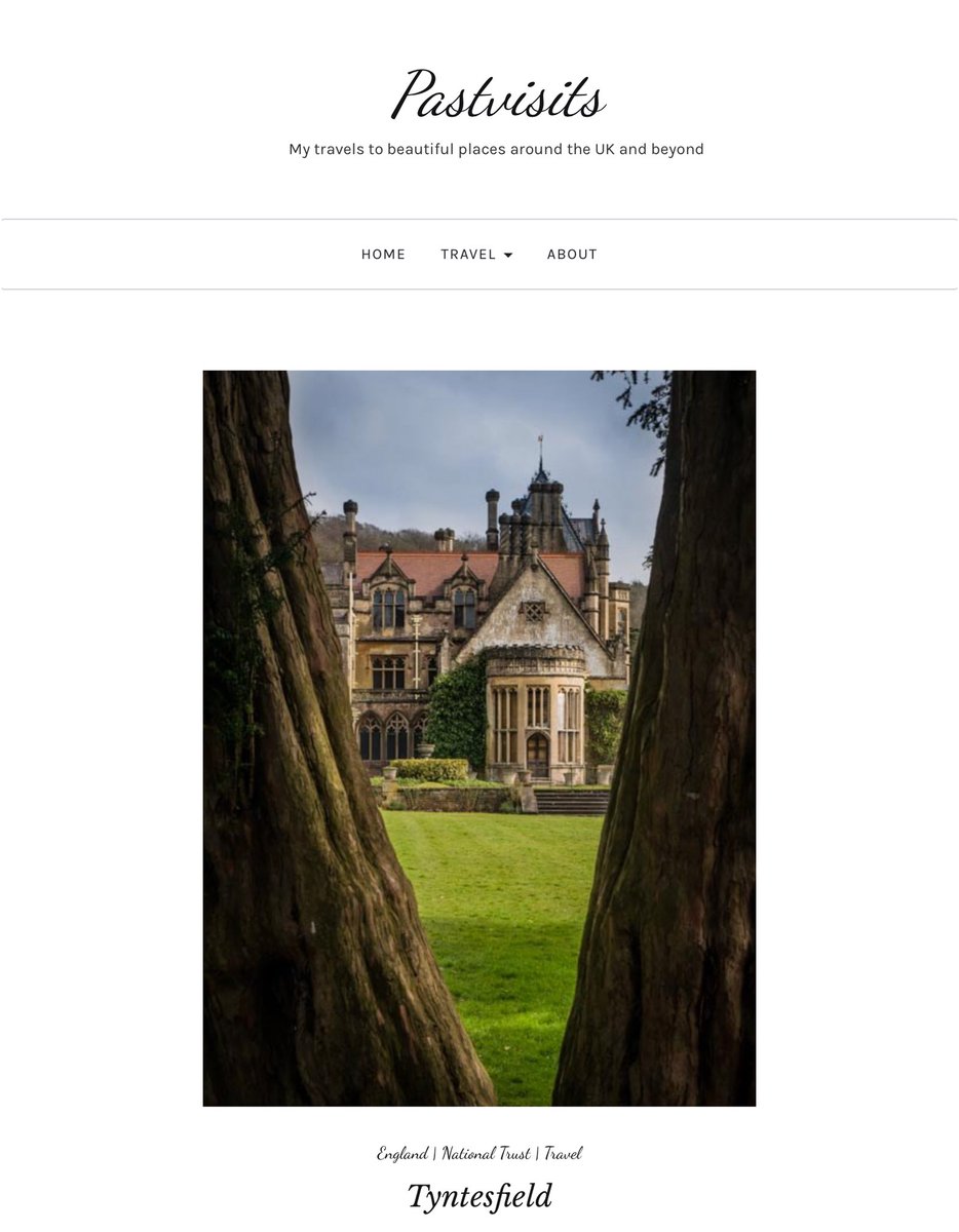 #pastvisits - My @tyntesfieldnt blog is now out, please see pastvisits.co.uk 😊 thanks 😊 #nationaltrust #tyntesfield #travelblogger #newblog