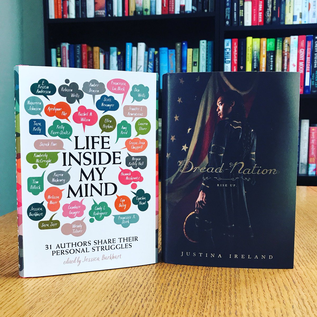 Teenreads's tweet photo. #LifeInsideMyHead and #DreadNation are two April releases we feel you MUST read! We added these two books to our #UltimateReadingList and featured them in this month’s newsletter! https://t.co/OCRIqwX3sS https://t.co/nK9x5UVT0M