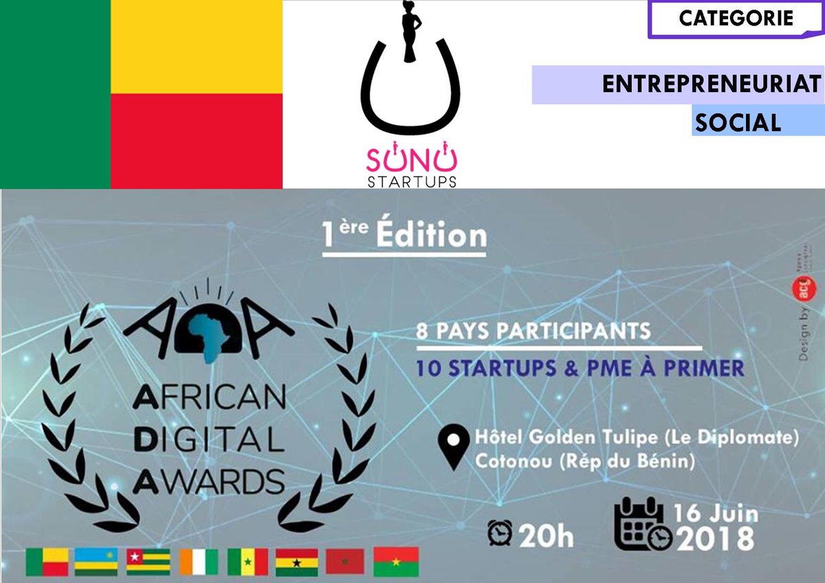 Aazimath's tweet image. Adresse mail + nom et prénom désigner me  , Meilleure #entrepreneure #sociale #ADA2018 #SIISNA2018 
votez ici: bit.ly/socialada18