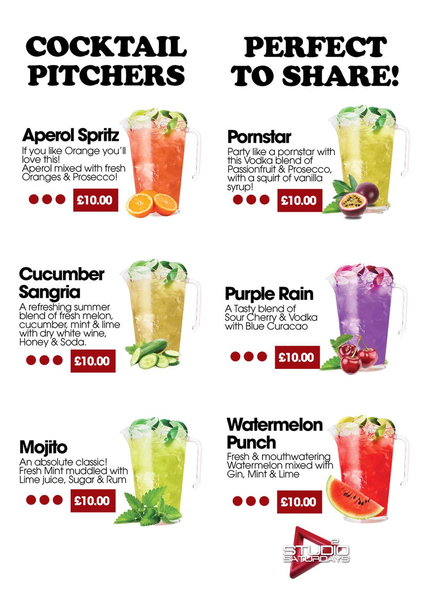 Have you heard about our new pitchers?! #StudioSaturdays in <a href="/clubstudio2/">Studio2</a> 👇🎉👌👀
