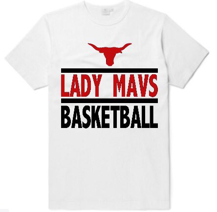 MarshallMavsWBB's tweet photo. The Lady Mavs Basketball Team is selling T-Shirts to raise money for their summer basketball activities. If you are interested in buying a shirt, please DM @coach_carver43 for your order or any other questions regarding the shirts. #MaverickUp https://t.co/rtpdJwmtLX