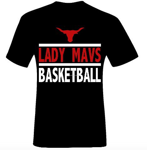 MarshallMavsWBB's tweet photo. The Lady Mavs Basketball Team is selling T-Shirts to raise money for their summer basketball activities. If you are interested in buying a shirt, please DM @coach_carver43 for your order or any other questions regarding the shirts. #MaverickUp https://t.co/rtpdJwmtLX