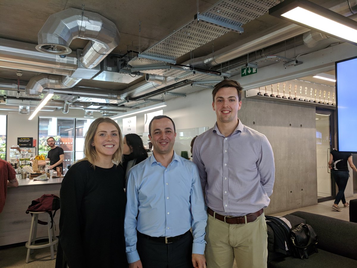 It was a pleasure to meet with @Receipts_Sophie, <a href="/Receipts_Fred/">Freddie Hooper</a> and @Receipts_Aoife at <a href="/ReceiptBank/">RB</a> new office today. Thank you very much for your warm welcome. Your new office is great. Happy to be your business partner.