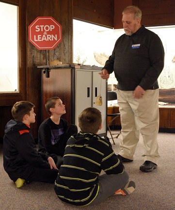 2017 Volunteer of the Year Steve Lantz. 
Photo credit: Don Giles, SMOP