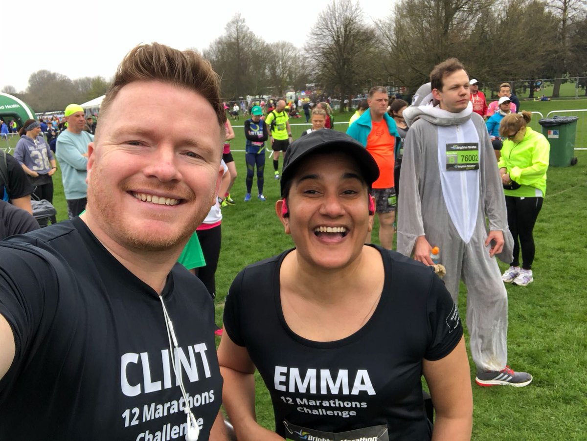 FandCFoundation's tweet photo. Check out how @emmapguild and @Clint4838 found the first race of the 12 #Marathon Challenge! #charitytuesday #homelessness >> https://t.co/W1Gtekz2G1 https://t.co/TNQUPRXefi