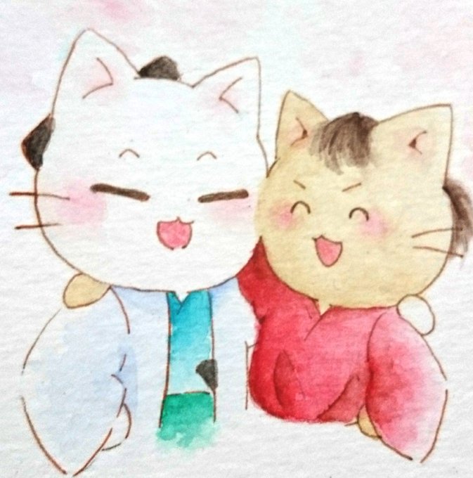 ねこ日のtwitterイラスト検索結果 古い順