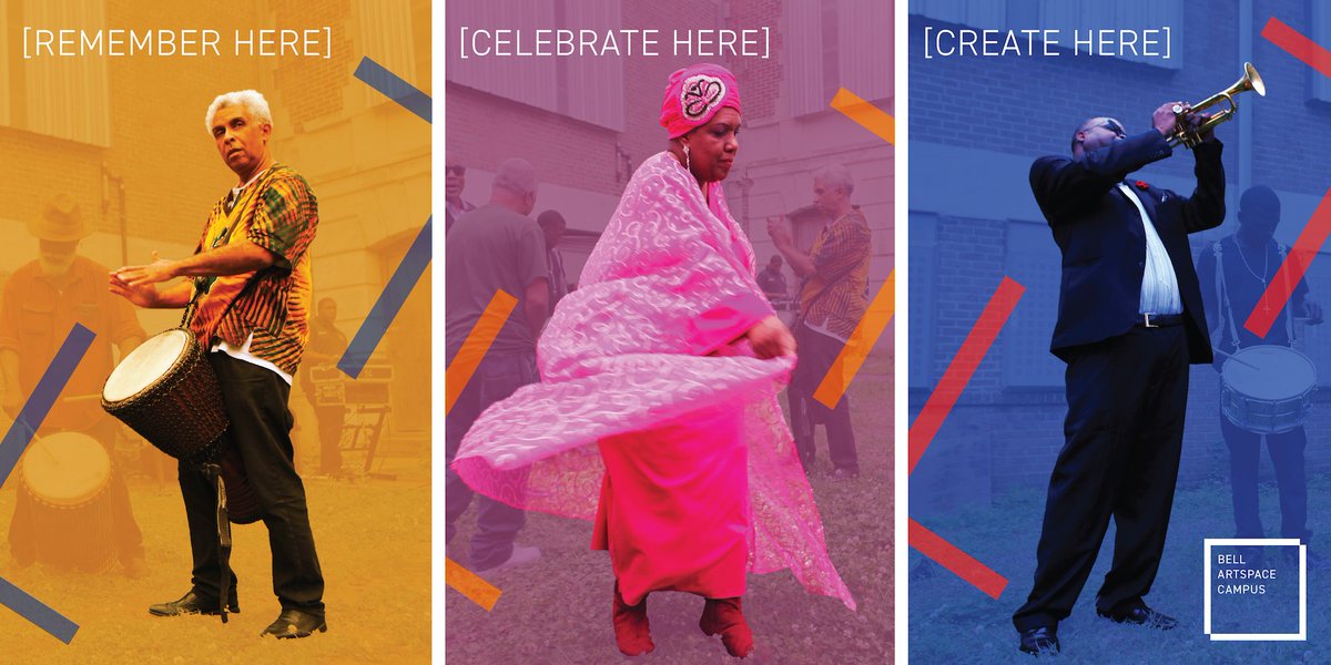 artspaceusa's tweet photo. This Thursday 4/19 is the Bell Artspace Campus Grand Opening in #NewOrleans! Featuring performances from #CreoleWildWest, #FreeAgentsBrassBand, #WashitawNation, #OperaCreole, @NkirukaDance, @MakeMusicNOLA, #theADONI, #AbasiQadafi. More info: https://t.co/JI47vffwss https://t.co/HOLzyTn4AX