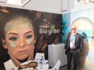 Have you seen @Bio_Glitter #biodegradableglitter? Check it out for yourself @incosmetics this week from stand K25 #incosGlobal #moreglowlessguilt #ecoglitter