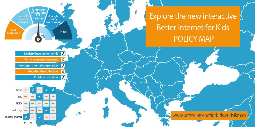 eu_schoolnet's tweet photo. Interested to find out how EU Member States implement the European Strategy for a Better Internet for Children #BI4K? Take a look at the interactive #BIKPolicyMap and explore different approaches across the continent: https://t.co/Nkpfq1Sx6J https://t.co/0O9XbpQLBL