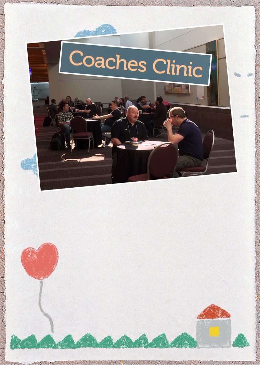 #sgmsp18 #sgmsp Welcome to our Coaches Clinic! Walk-in or reserve a slot to get a 15 minute session with an experienced coach serving our community!