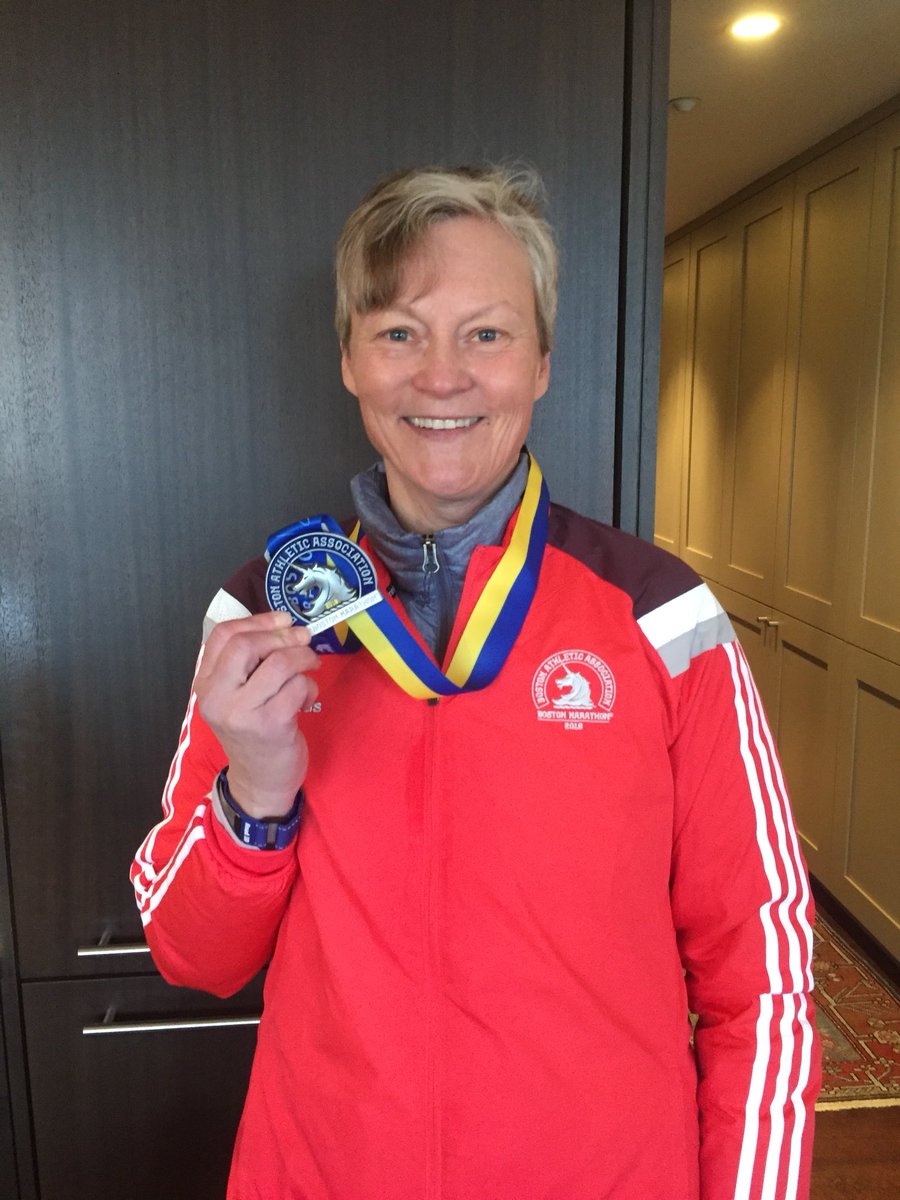 kctcrunner's tweet photo. congratulations Kati on crushing Boston yesterday! She sent us a few pics of her enjoying the amazing conditions! #kctcrunner #BostonMarathon #run#running #runners #runchat https://t.co/XXwYIYIhfd