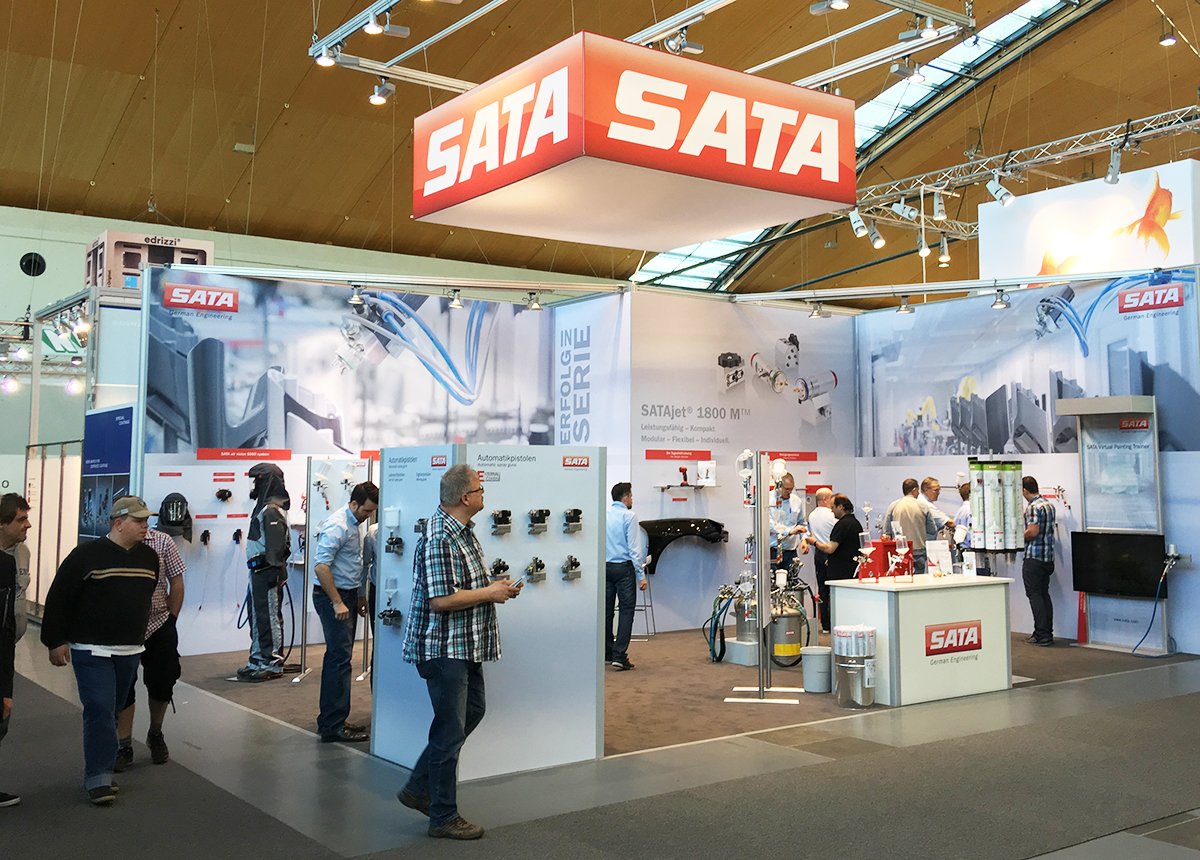 Starting today, everything that SATA has to offer in the field of industrial paint application will be on display at the PaintExpo in Karlsruhe, Germany. Until Friday, you will find us on booth 1311 in hall 1. We look forward to meeting you there!
#SATA #SATAFamily