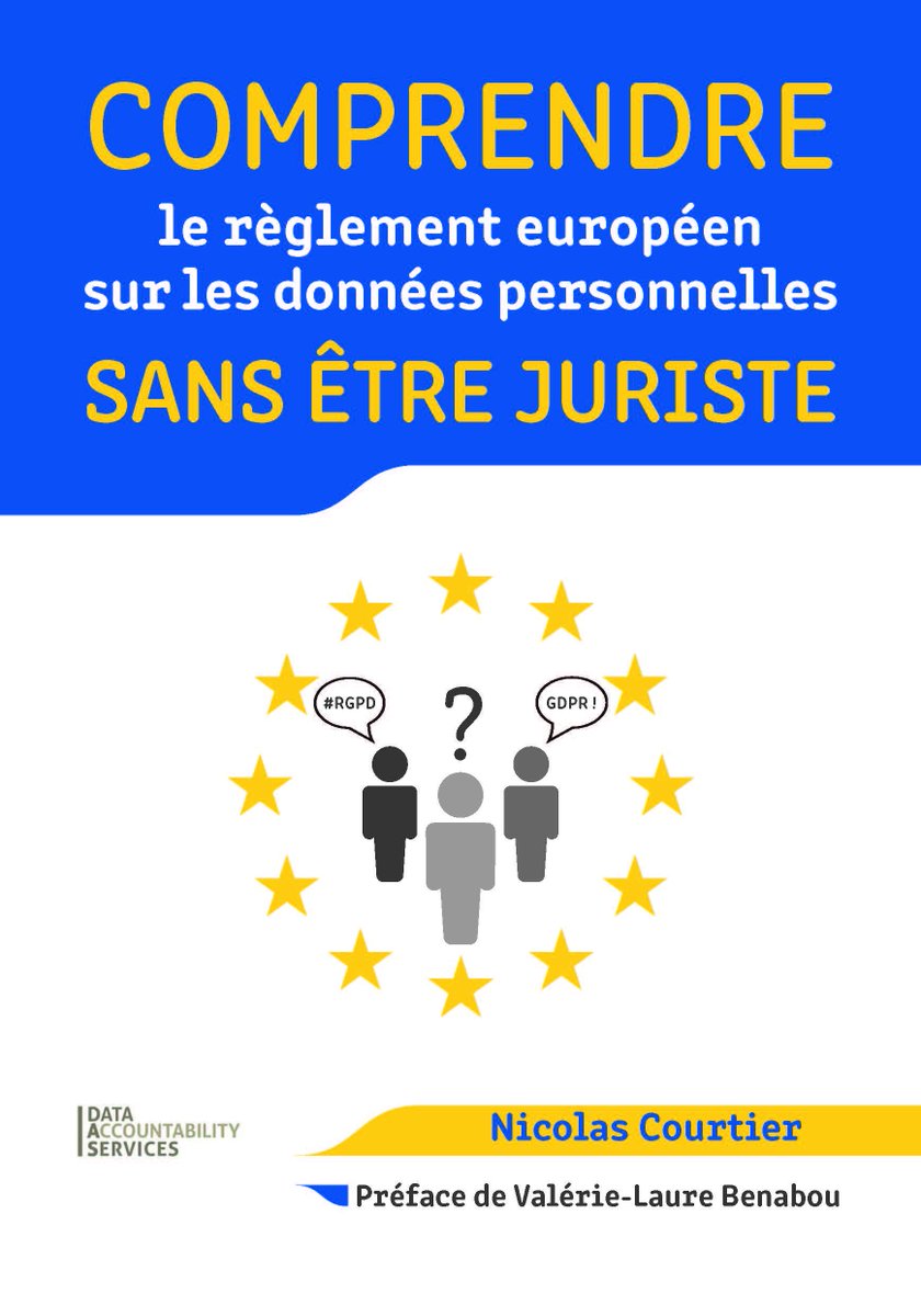 NicolasCourtier's tweet image. Accountability, Privacy by desing, PIA ... d'abord comprendre le RGPD pour pouvoir ensuite mettre en œuvre les transformations nécessaires et l'appliquer
  data-accountability.com/#edition