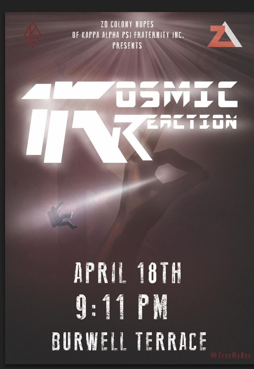 Witness the arrival of the newest brothers of Kappa Alpha Psi at Queens University of Charlotte - Wednesday April 18th at 9:11pm in Burwell Circle!