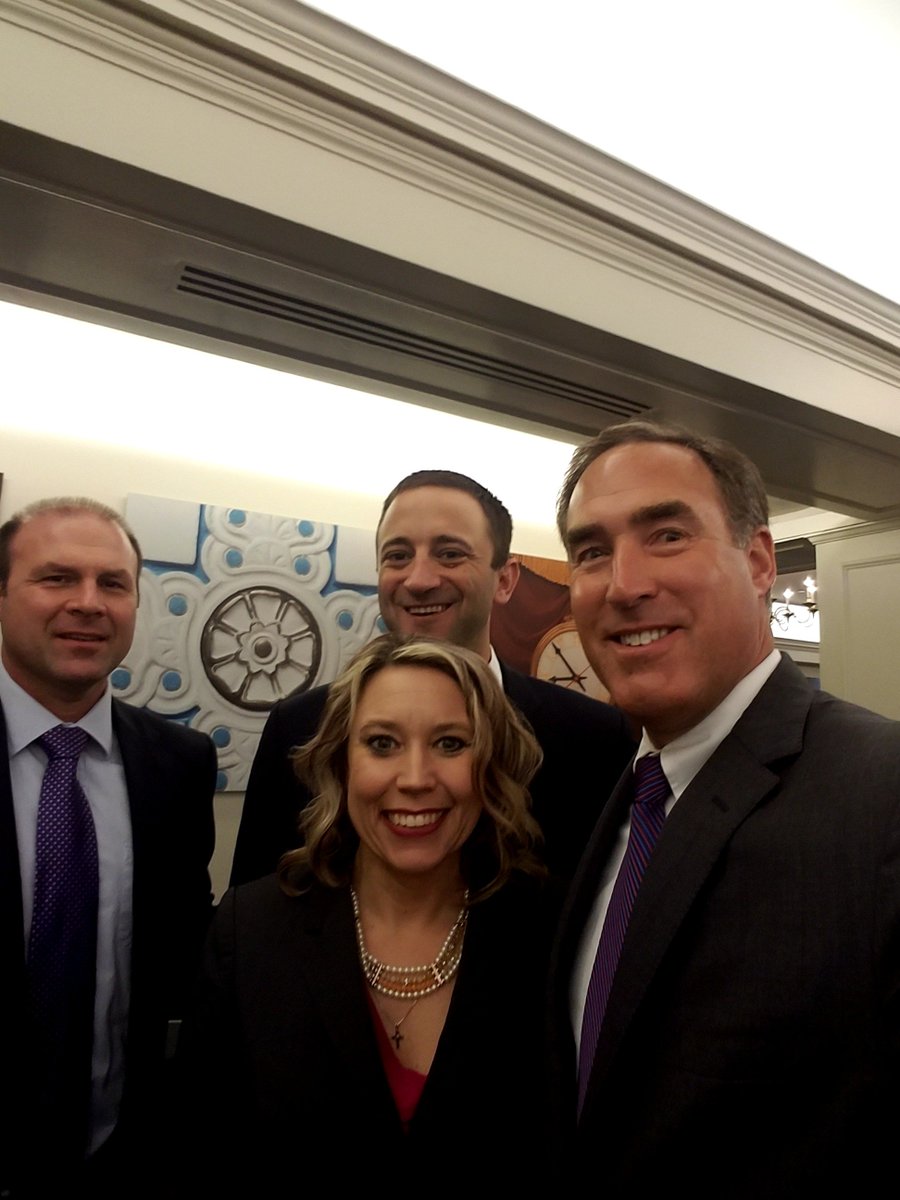 MultiStateAssoc's tweet photo. MultiState’s Joe Crosby waiting at #SCOTUS for oral arguments in one of the biggest state tax cases in modern history w/ @DebPetersForSD (author of SB 106), @MaxBehlke of @NCSLorg, + @andygerlach1. Read more analysis of #SDvsWayfair on our blog: https://t.co/Tl7VGSAc3u https://t.co/0k80MvNqN1