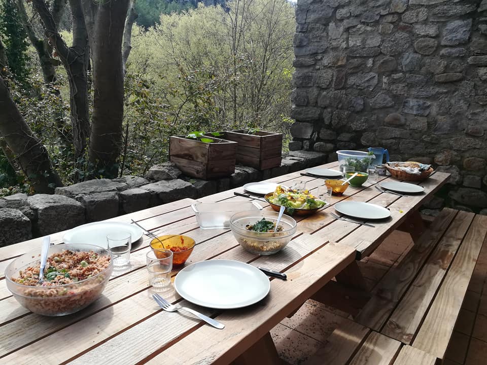 Toutvabiennews's tweet photo. Souvenirs de ce beau week-end au beau milieu du pays ardéchois, sur la #naturopathie. Merci Gwénaëlle pour ces enseignements ! #détoxdeprintemps #solutionsTVB https://t.co/fIEnDIruKd