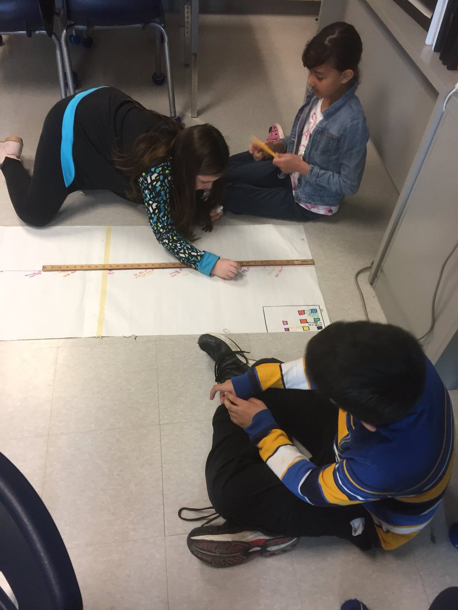BijanNagji's tweet photo. Collaboratively exploring equivalent fractions using context by creating and designing a charity fund-raiser bike race and placing markers. @PLRobertsonPS @HDSBMath #hdsbsharesmath #hdsbinnovates #deeperlearnimg https://t.co/IiqsWhRsJq
