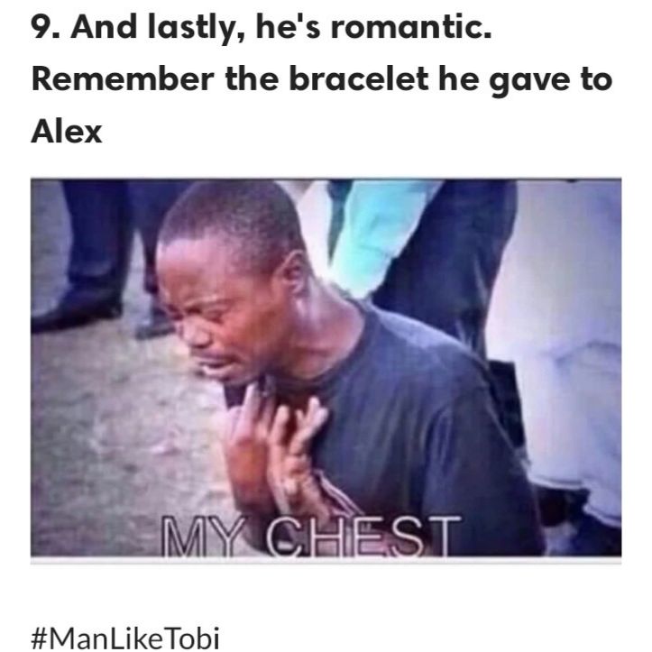 Rirewaju's tweet photo. Sms: VOTE Tobi to 32052
#DeservingWinner
#BBNaija
#WhenTobiEntertained
#TeamTobi https://t.co/wfinW17tFV