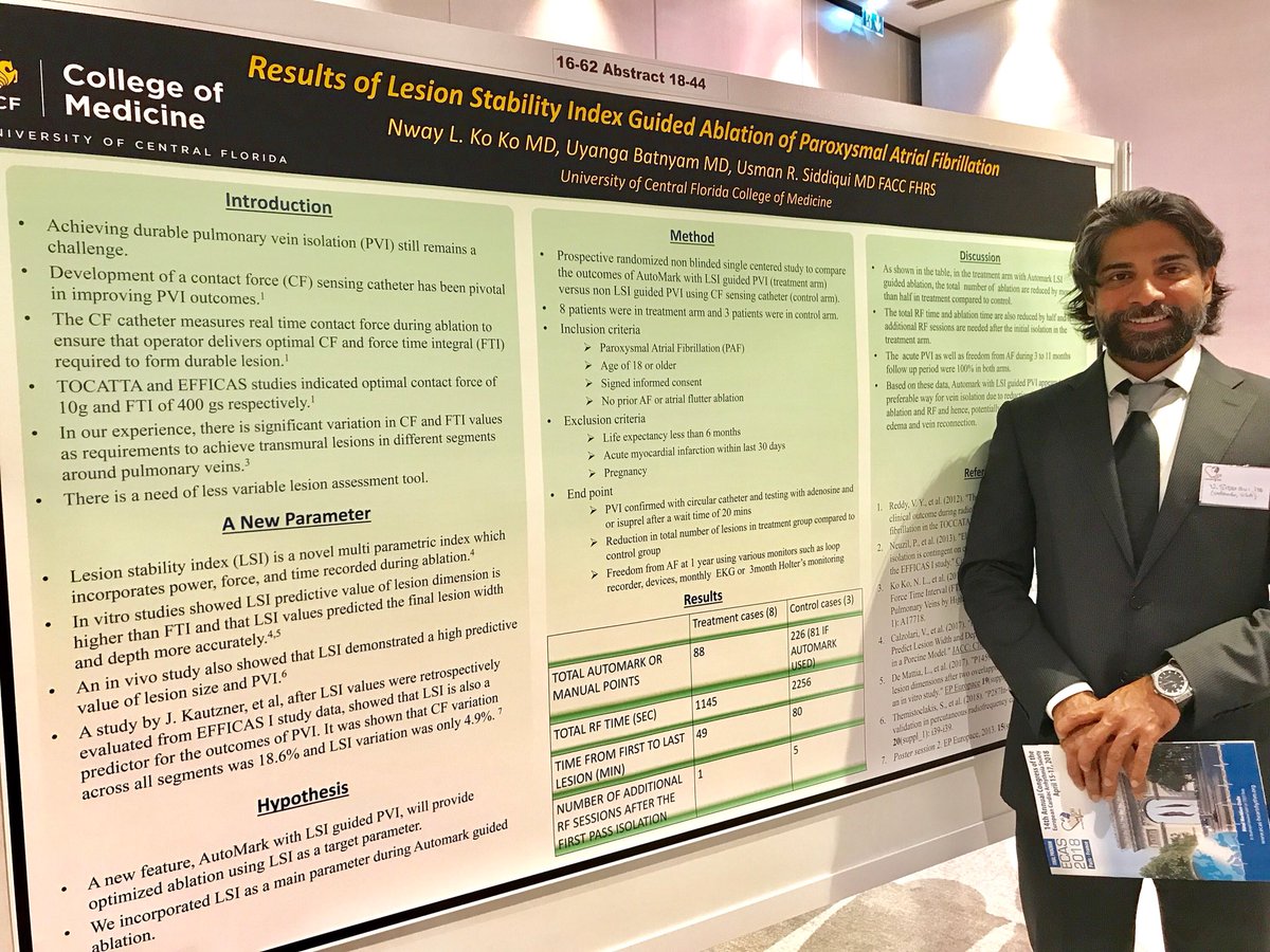FHCVI1's tweet photo. Our wonderful Dr. Usman Siddiqui at ECAS in Paris. Thank you for representing Florida Hospital CV Institute. @FH_TheScope @MyFHOrlando https://t.co/ynmnETYPB6