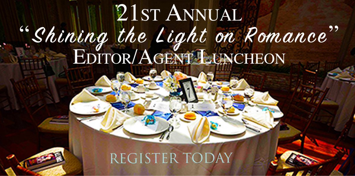 LIRomWriters's tweet photo. Registration is open for just 14 more days! Reserve your seat at the @LIRW_160 editor/agent luncheon, and don't miss the keynote speech from the brilliant @DamonSuede ! Register here: https://t.co/JyvXkl4eKU #amwritingromance  #RWA https://t.co/okgPHcJDX7