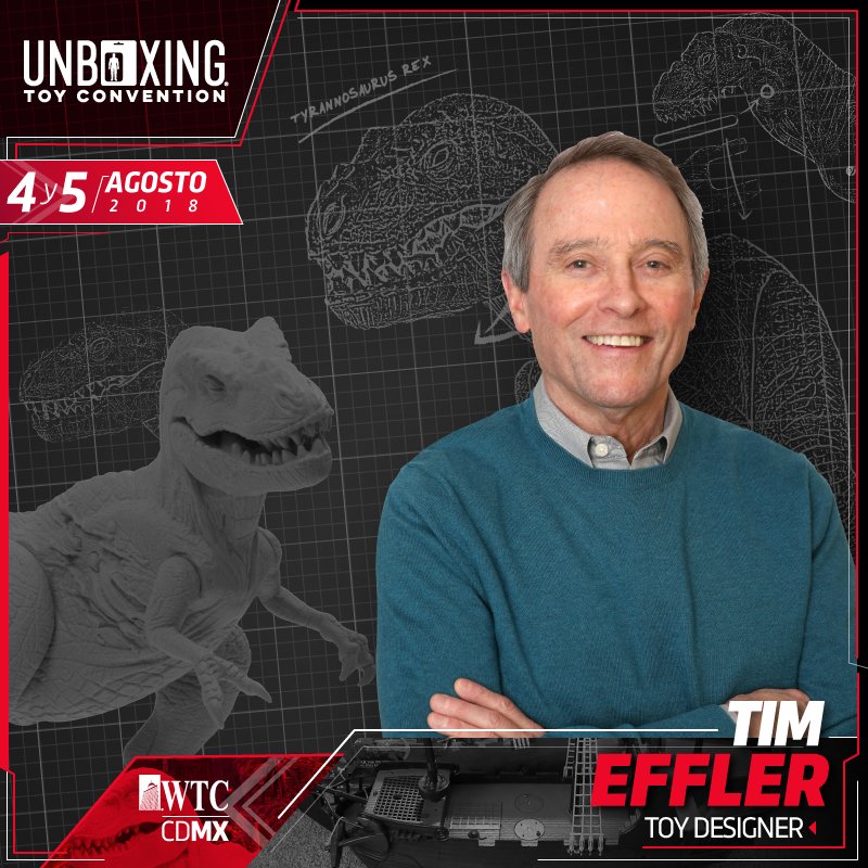 UnboxingToyCon's tweet photo. ¿Ya conoces a los primeros dos invitados de #UnboxingToyConvention2018? Se trata de @SteveSansweet, el mayor coleccionista de #StarWars en el mundo, y de #TimEffler, diseñador y creativo de juguetes de #StarWars, #Ghostbusters, #Batman, #JurassicPark y #PiratesOfTheCaribbean. https://t.co/cYU6WzBW0o