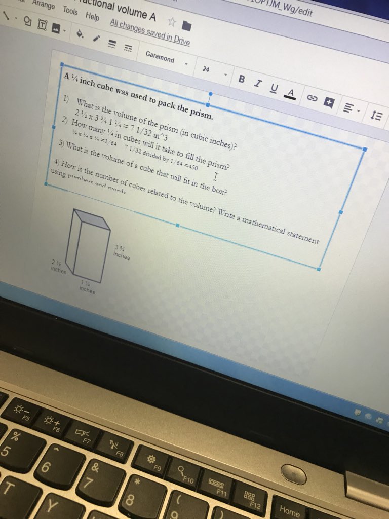 supernovasmath's tweet photo. Exploring surface area and volume with google draw #salemproud #ilovemath. @SalemPrincipal https://t.co/PMslxTNvxz