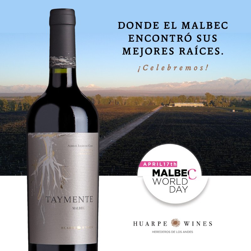 ¡Feliz día Mundial del Malbec! Embajador y emblema de Mendoza y Argentina. 🎩🇦🇷🍇
...
Happy Malbec World Day! Ambassador of Mendoza and Argentina. #MalbecArgentino #MalbecWorldDay #DiaMundialdelMalbec