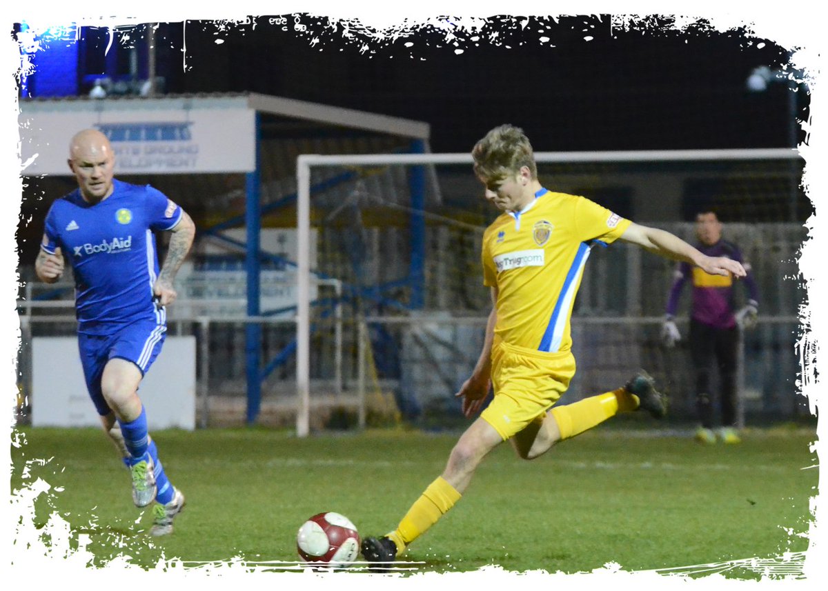SpaldingUnited's tweet photo. #ScottFloyd feeds @LukeWhite1999 who calmly slots home the second in a 2-0 win. @PSLFC v #Tulips (#NPLEvoStikSouth, 16/4/18) - more later this evening!... https://t.co/NuiEuG60us