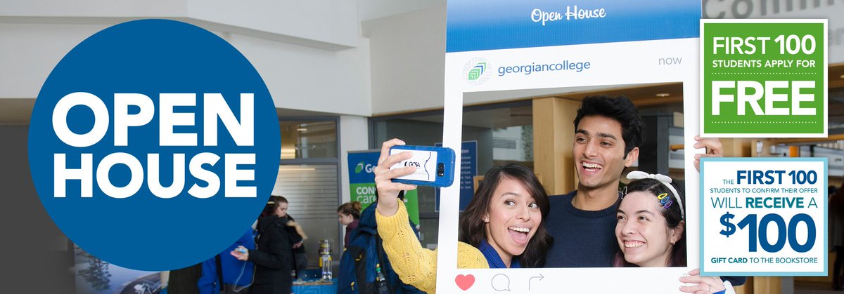 We’re hoping mother nature cooperates this weekend! Spring Open House is this Saturday, April 21, 9 a.m. to 2 p.m at all 7 campuses. #GCopenhouse