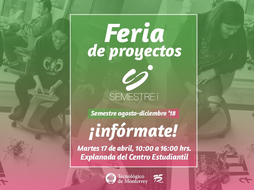 jorgeandraderom's tweet photo. Hoy Feria de #Semestrei @TecdeMonterrey @TECenPUE Centro Estudiantil 10:00am a 2:00pm @ITCINT_Puebla @ISD_Puebla https://t.co/rRnDH02TMR