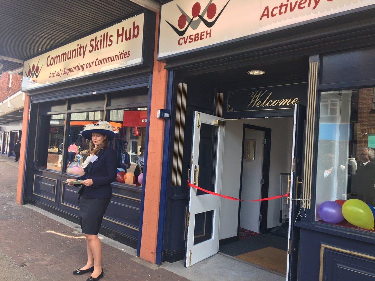 AmbitionBrox's tweet photo. The new Skills Hub in Waltham Cross was opened today by the High Sheriff of Hertfordshire, Suzy Harvey. We were proud to attend and we are excited for the opportunites that this hub will offer! #cvsbeh https://t.co/1XXZEeKG5c