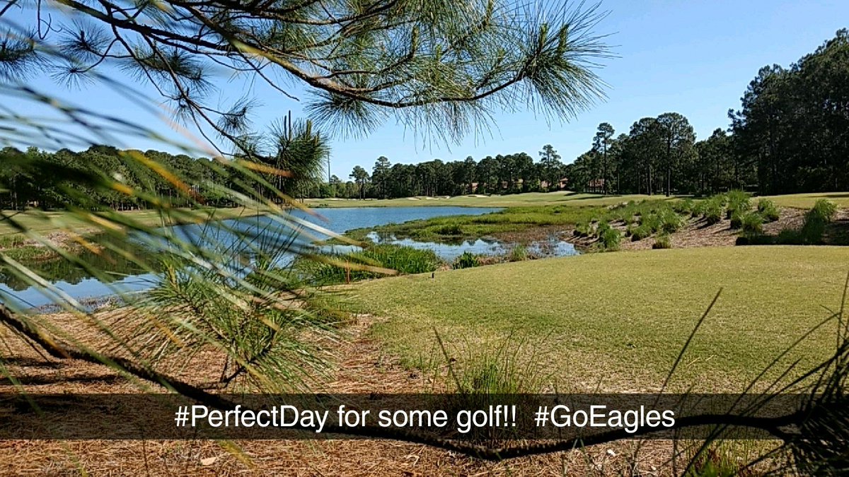 realdealfirmmgt's tweet photo. Amazingly beautiful day at #RavenClub for the #SunBelt Women's Golf Tournament!!  #GeorgiaSouthern #GATA #GSEagles @GaSouthernWGolf  @GSAthletics https://t.co/X0aPidD2iD
