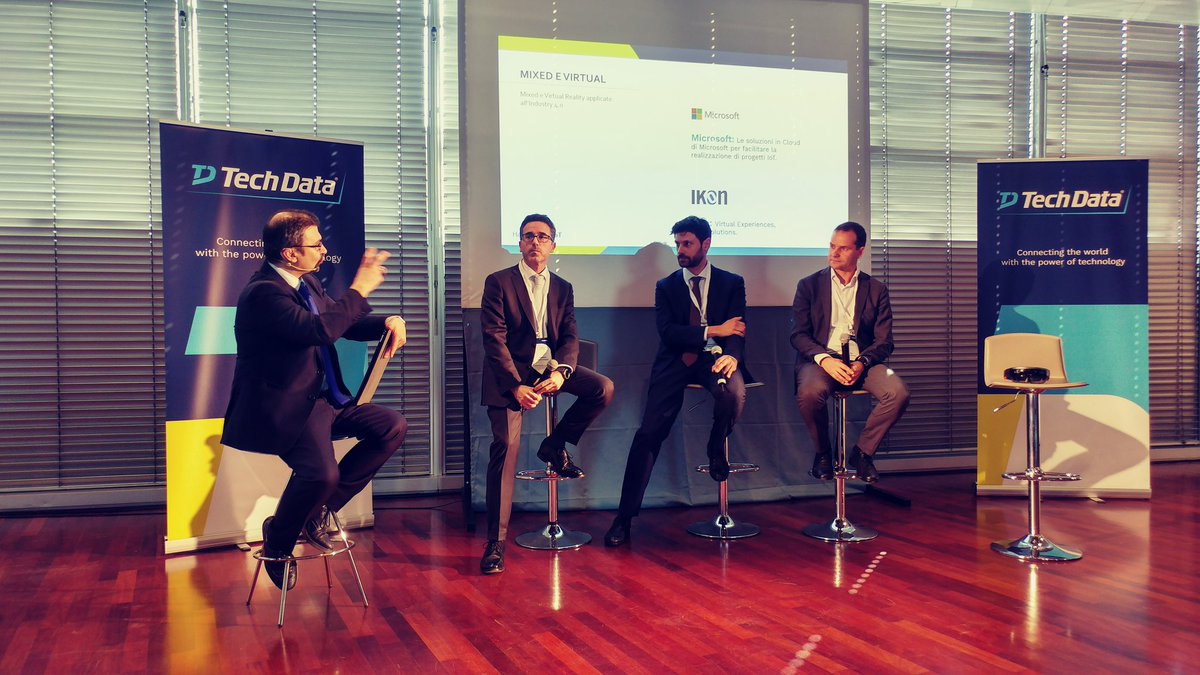 franzrusso's tweet photo. #TDIoT
Parlando di soluzioni concrete di portare sul mercato, é chiaro che le aziende sono quelle che fanno #innovazione quindi hanno competenze interne più elevate. Ma i vantaggi sono davvero per tutte
#IoT #MixedReality @TechDataItalia https://t.co/HROYSJ0qrt