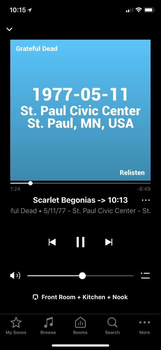 Relisten App tweet media