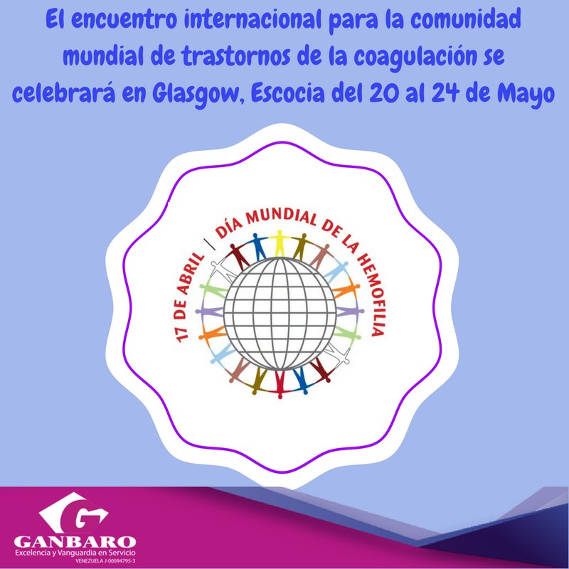 Ganbarove's tweet photo. La #Hemofilia es una enfermedad congénita y crónica en la cual la coagulación de la sangre ocurre más lentamente #17Abril #DiaMundialHemofilia https://t.co/hTPQoCw9uf