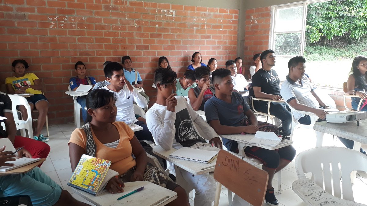 chimiaoficial1's tweet photo. #Formacion a los  jovenes Indigenas #ACIVARP   para el fortalecimiento de  su capacidades en  la comunidad.@ONIC_Colombia @ONUHumanRights @CIT_indigena @CRIC_Cauca @alejandro0373 @awaunipa https://t.co/ST9aX9al30