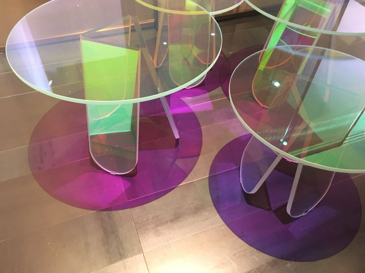 Design2Taste's tweet image. Icon designer @PUrquiola made these amazing pieces for #glasitalia, presented at #SalonedelMobileMilano. They look good on your screen, in the flesh they're just amazing.