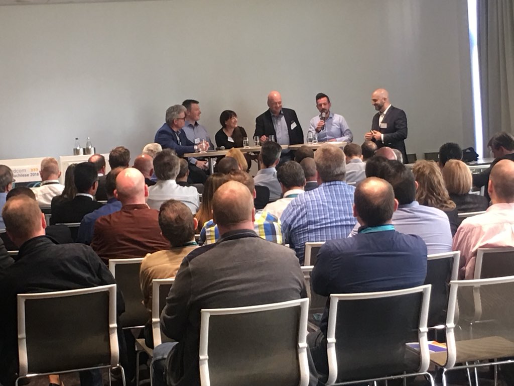 KlausRoder's tweet image. Great panel discussion happening   right now at #edcom Nachlese #Domino2025