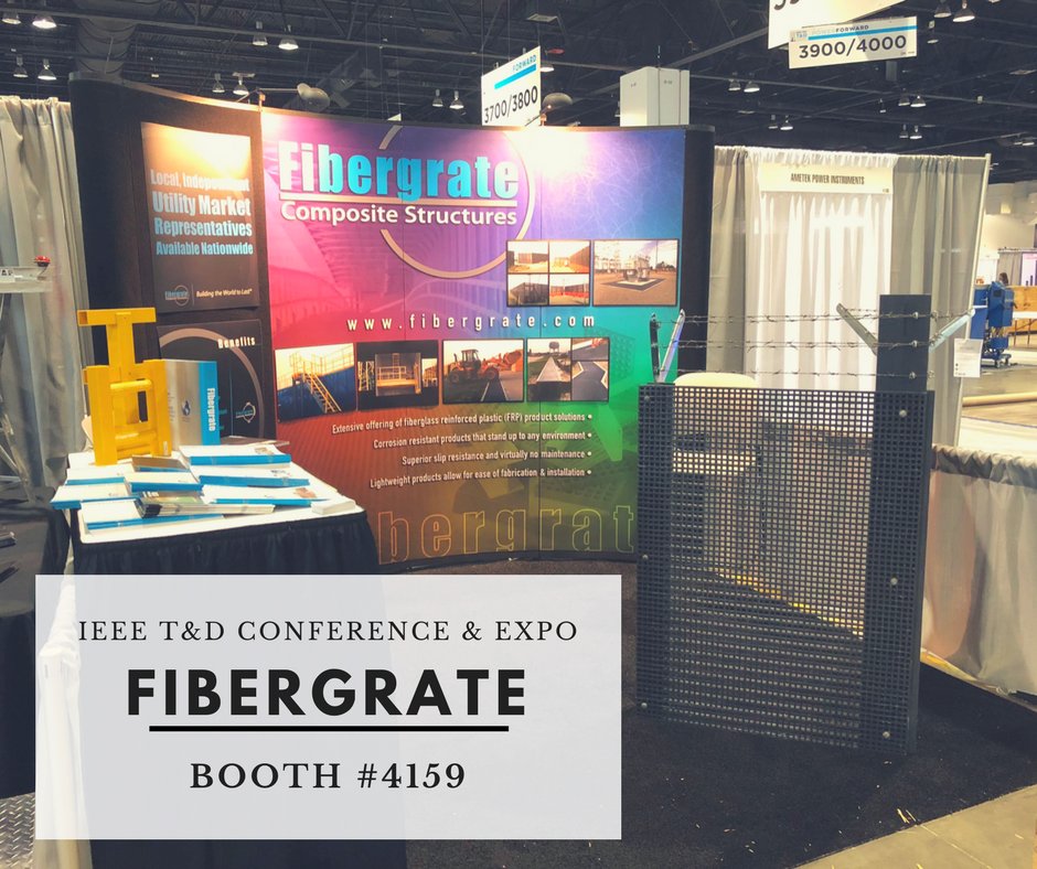 Fibergrate's tweet photo. Are you at IEEE? Make sure to stop by booth #4159 to see how we are #BuildingTheWorldToLast! https://t.co/km3cqmAql5