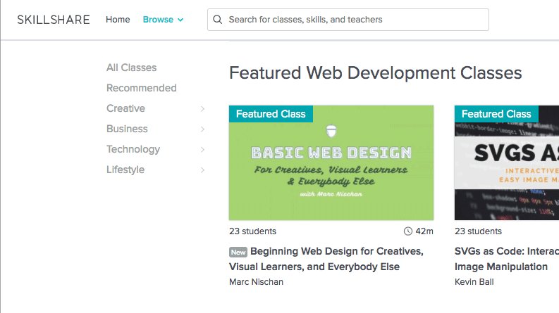 Thanks you all for making my class top featured in Web Dev on Skillshare yesterday!! Still free passes left at skl.sh/2JBMuie. Two free months to all of Skillshare via skl.sh/2EZp0Vu. Feel free to share the links with yer pals. Thx!