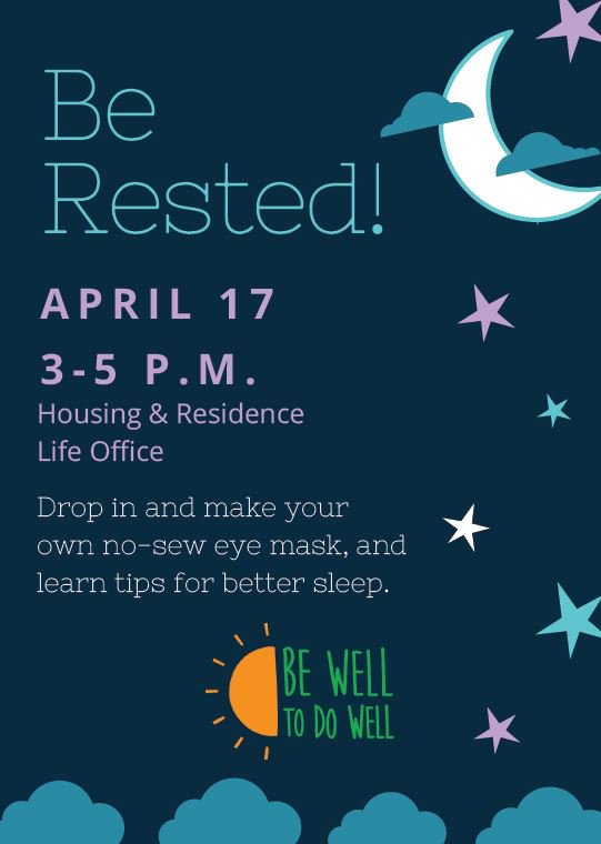 USI_REC's tweet photo. Make your own sleep mask today! #BW2DW #BeRested https://t.co/ZuJPZepm2v