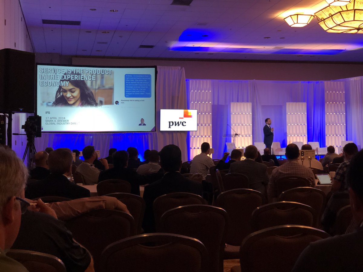 SyncronSCM's tweet photo. “#Service is the product in the experience economy.” We agree! #uptime #FieldServiceUSA @fieldservicewbr https://t.co/KbSlBFU0FZ