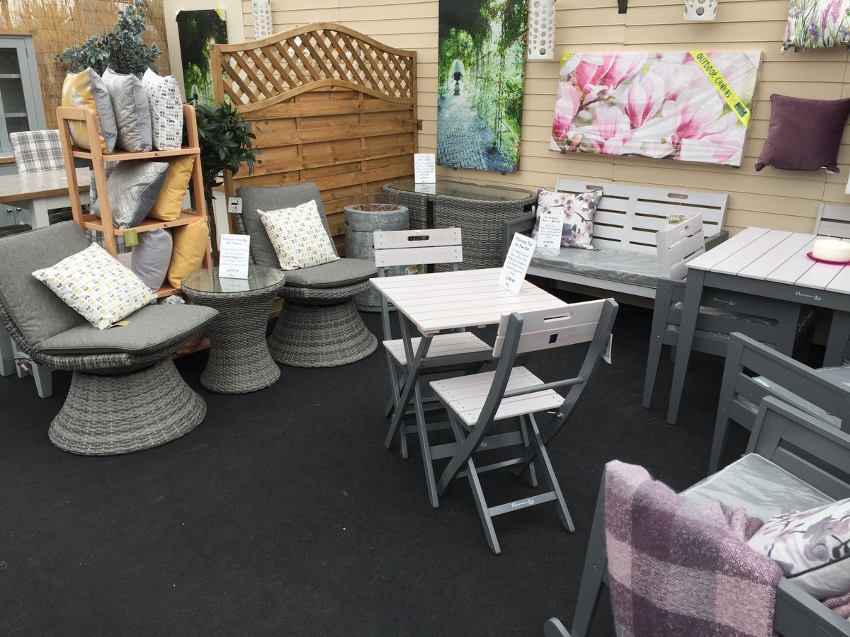 The weather is going to improve soon!! So be ready and treat yourself to some new #gardenfurniture - we've got choices to suit all gardens and budgets.