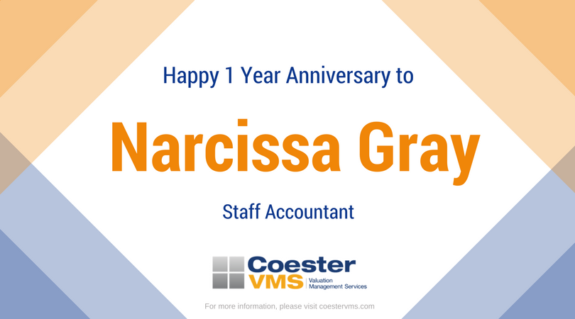 CoesterVMS's tweet photo. Happy Anniversary to Narcissa Gray! We thank you for all your hard work over the past year, and look forward to what lies ahead! #HappyAnniversary #CoesterVMS https://t.co/f2hp8eaQwC