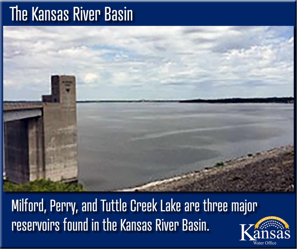 kswateroffice's tweet photo. The #KansasWaterAuthority meeting will be in @cityoflenexa, #KS Wednesday, 4/18 at @MyWaterOne. There are 3 major reservoirs found in the #KansasRiverBasin: #MilfordLake, #PerryLake & #TuttleCreekLake @KC_USACE @usacetulsa #kswater https://t.co/EIqD7TZg2X
