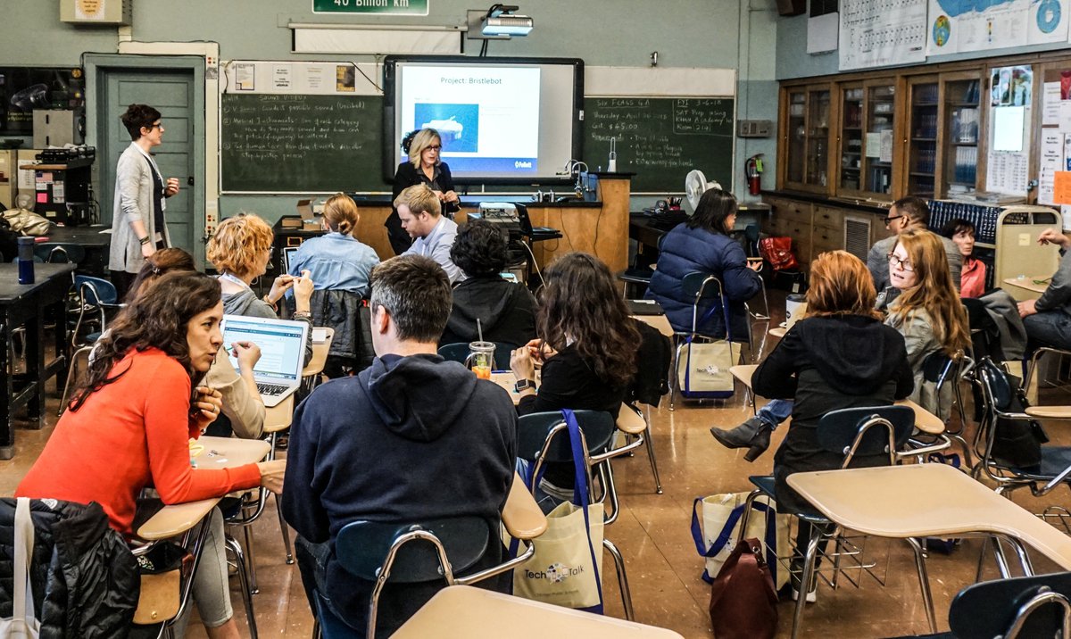 FollettSoftware's tweet image. We had a great time and were honored to be a part of CPS Tech Talk 2018! #cpstech